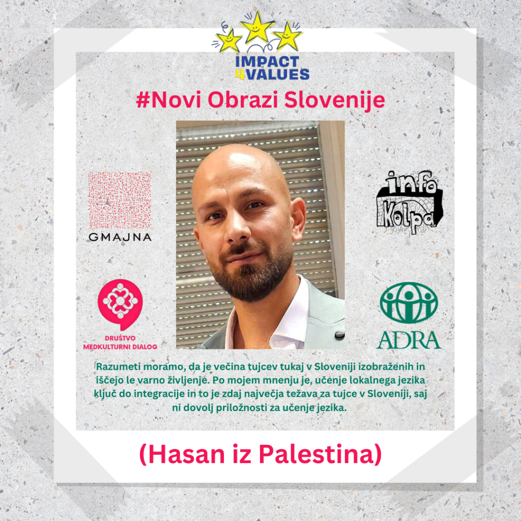 NEW FACES OF SLOVENIA – STORY OF HASAN FROM PALESTINE